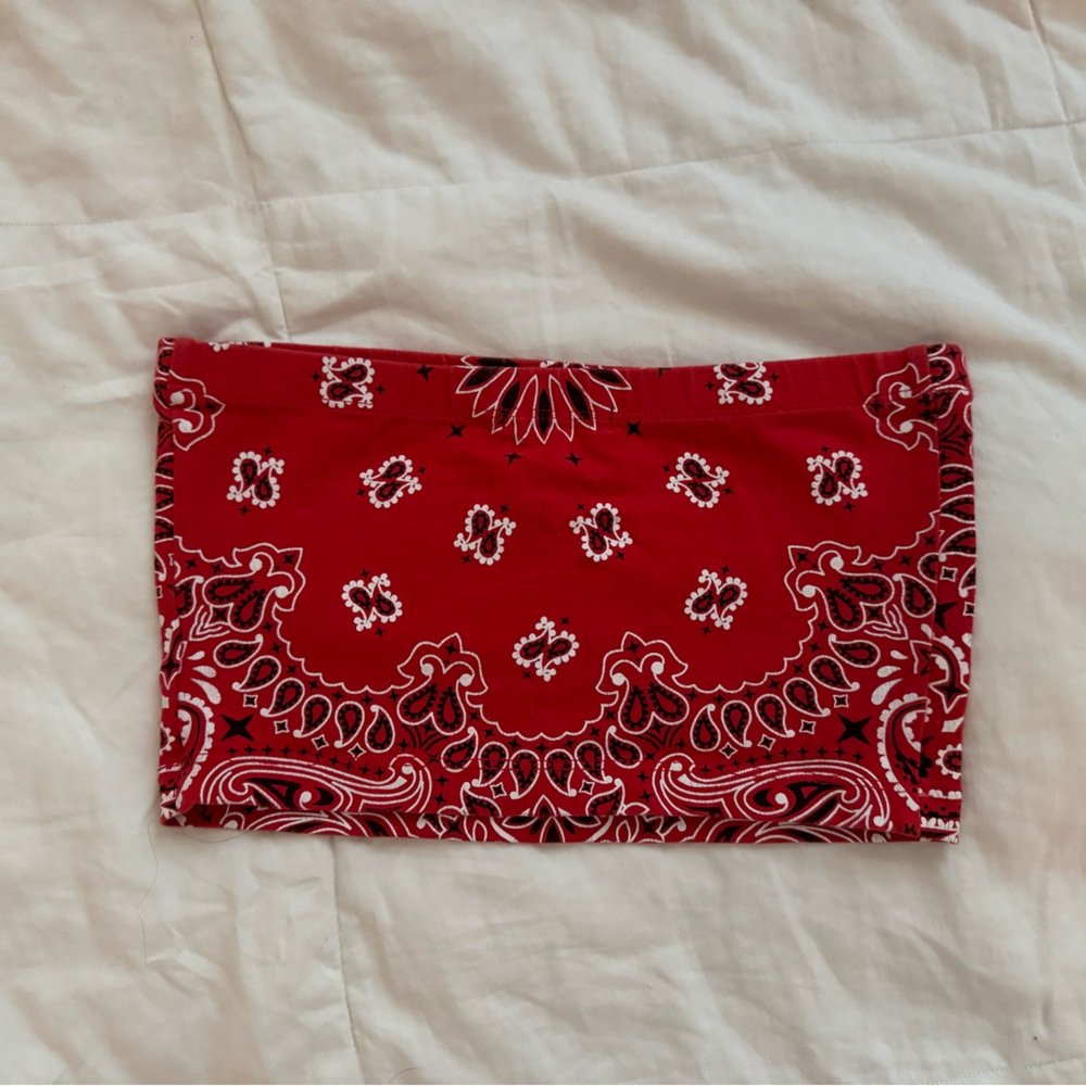 Bandana Tube Top
